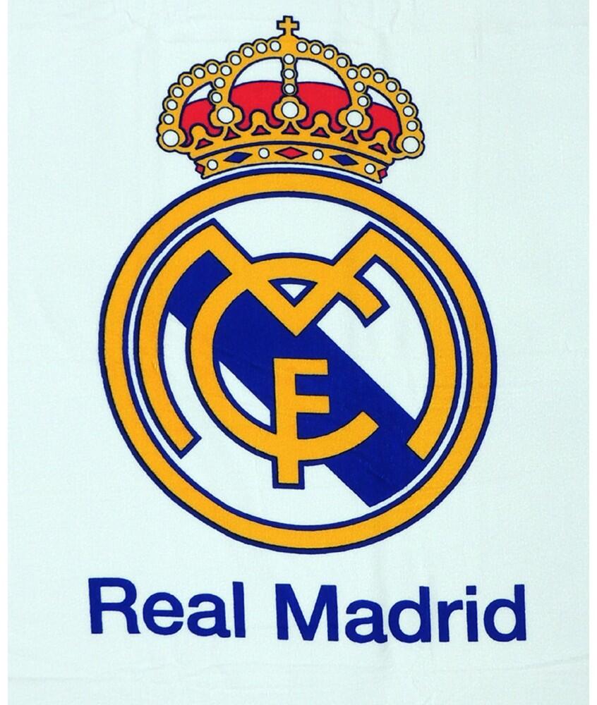 Toalha de Praia Branca Oficial do Real Madrid 2/5