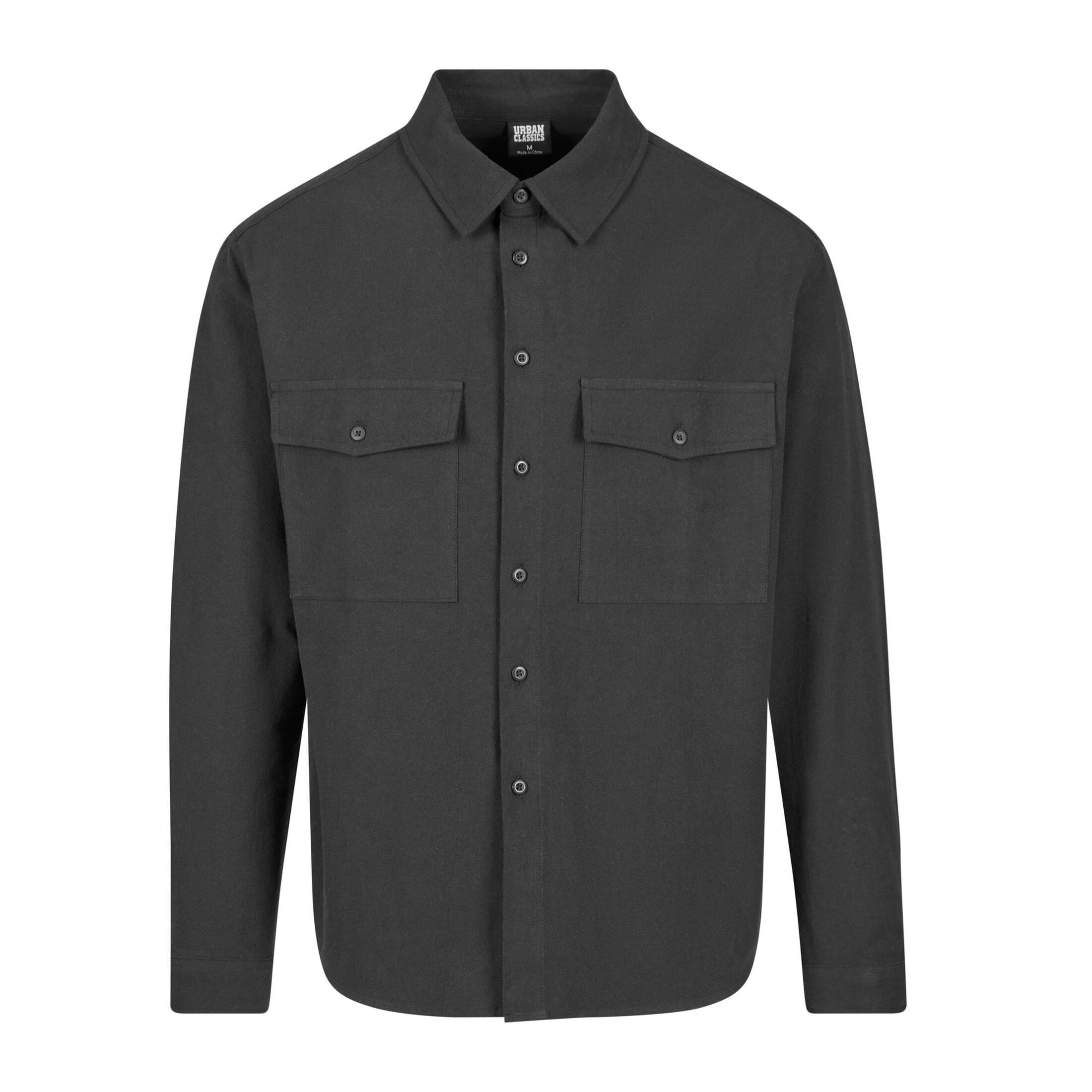 URBAN CLASSICS Camicia Urban Classics Basic Crepe