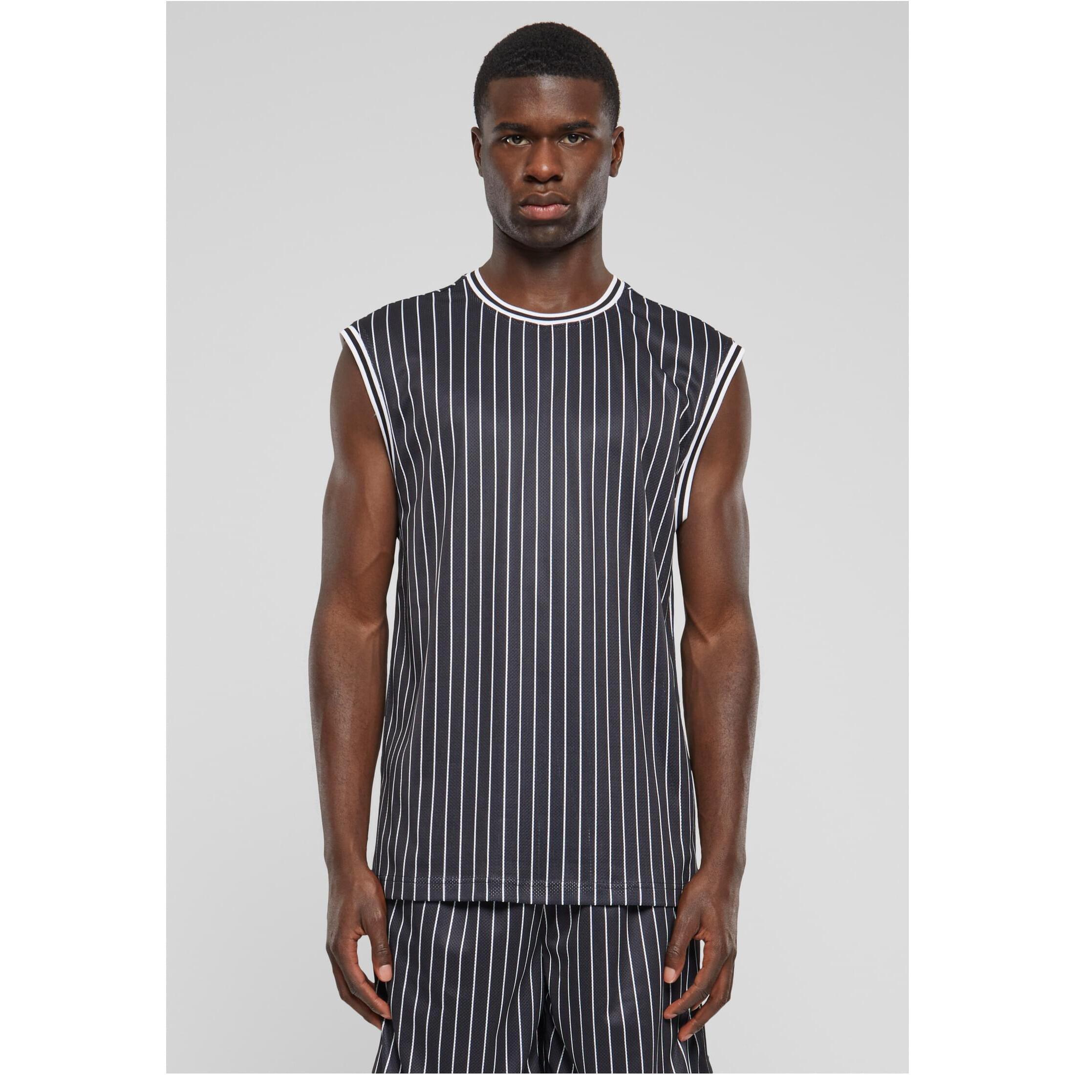 Urban Classics - Débardeur En Maille Rayée Urban Classics - Débardeur - Blanc|noir - 52 2xl - Decathlon