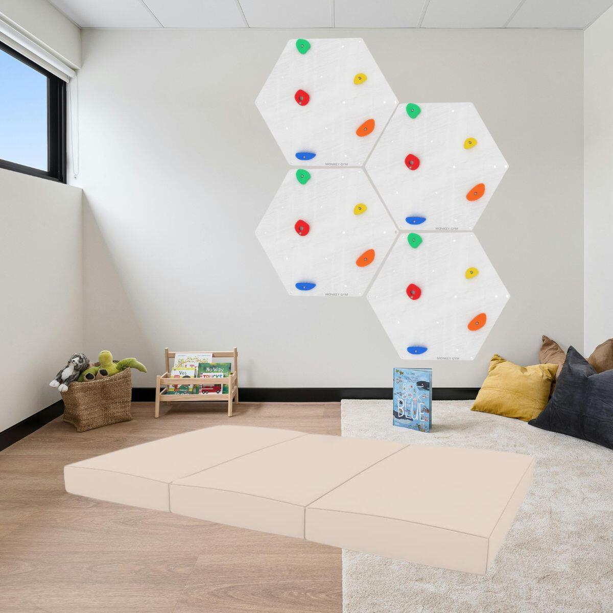Kinder Gymnastiekmat 150x100x5 cm – 3 Delen 2/5