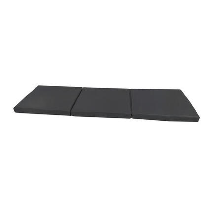 Klapbare Turnmatte Gymnastikmatratze Kids 150X50X5 Cm - Grau