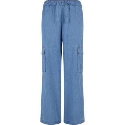 Dżinsowe spodnie cargo dla kobiet Urban Classics