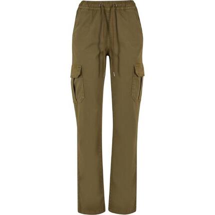Pantalon cargo taille haute femme Urban Classics Twill