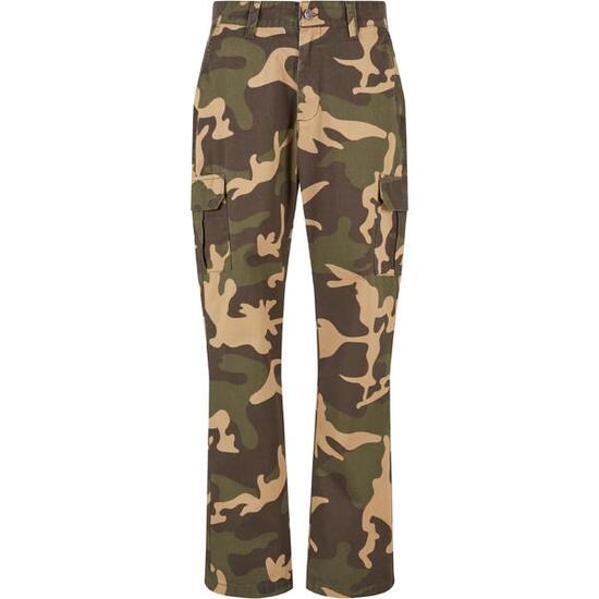 Pantalon cargo Urban Classics Straight Leg Camo