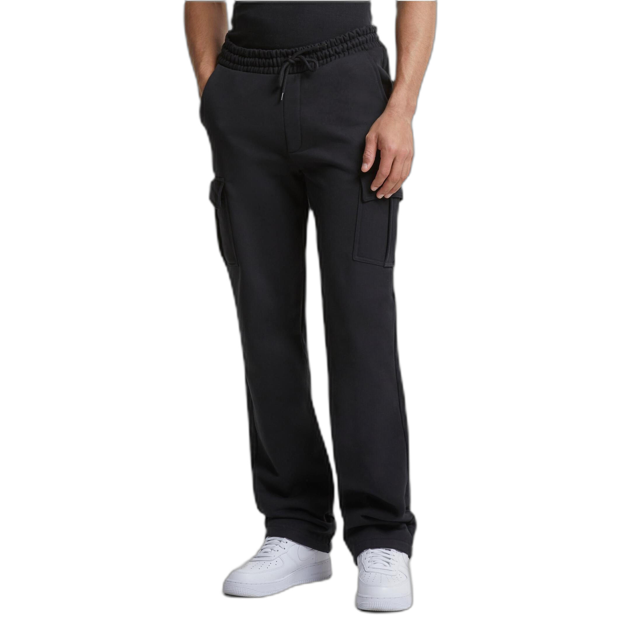 Urban Classics - Pantalon Cargo À Jambe Droite Urban Classics Heavy - Pantalon De Chasse - Noir - Decathlon