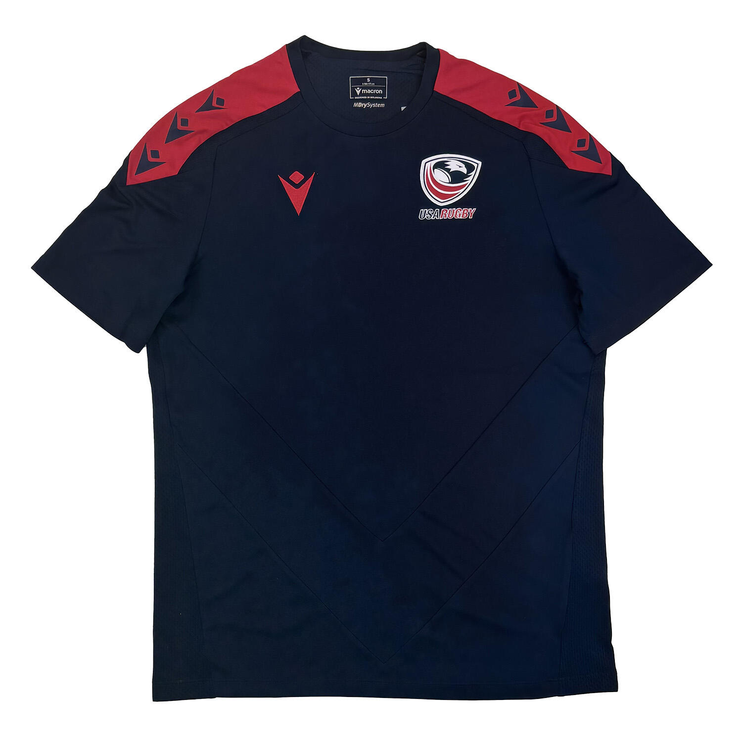 MACRON USA Rugby 2024/25 Mens Training T-Shirt
