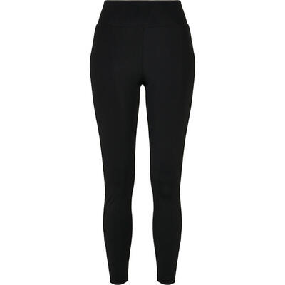 Dames legging met hoge taille urban classics shiny stripe