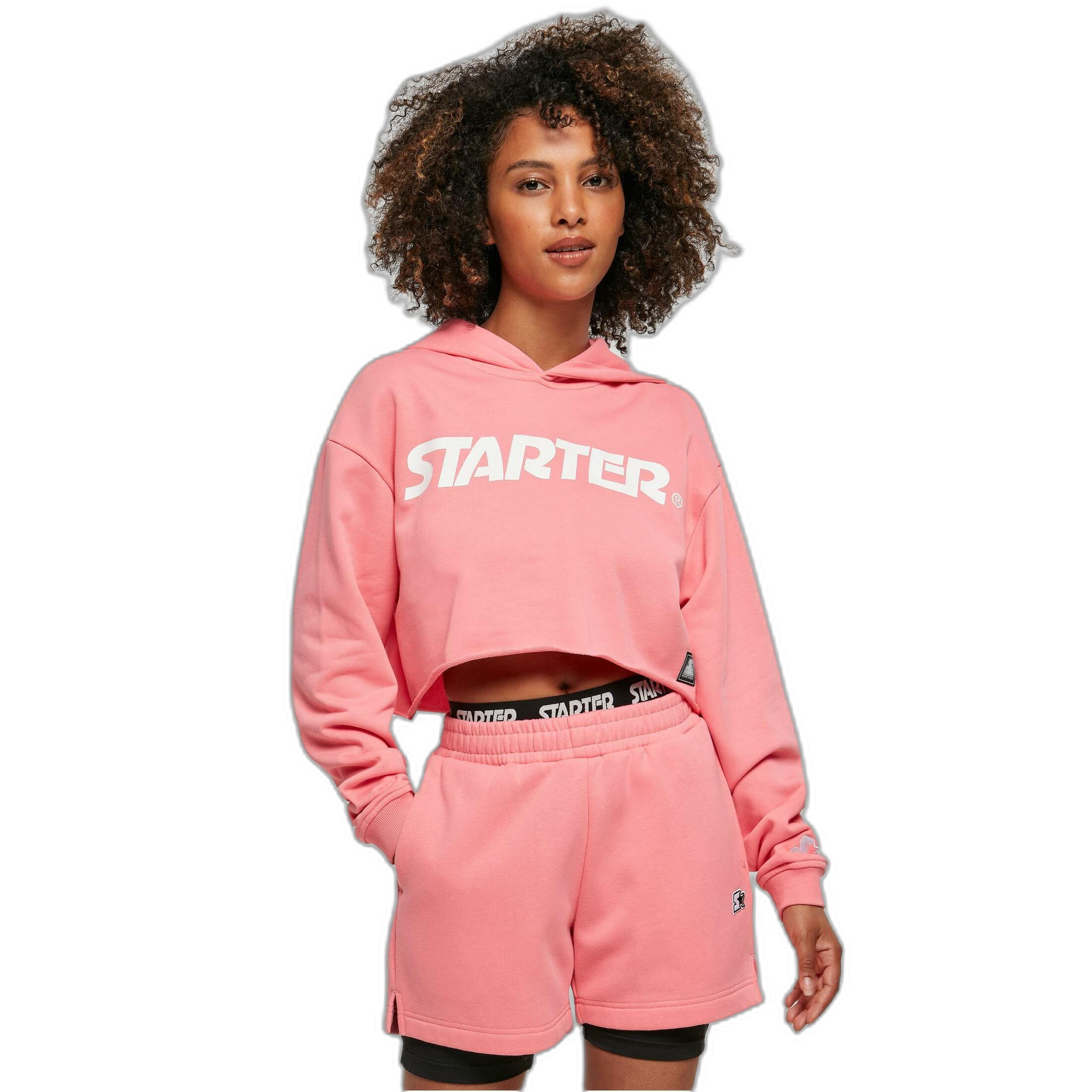 Damska krótka bluza z kapturem Urban Classics Starter 2/7