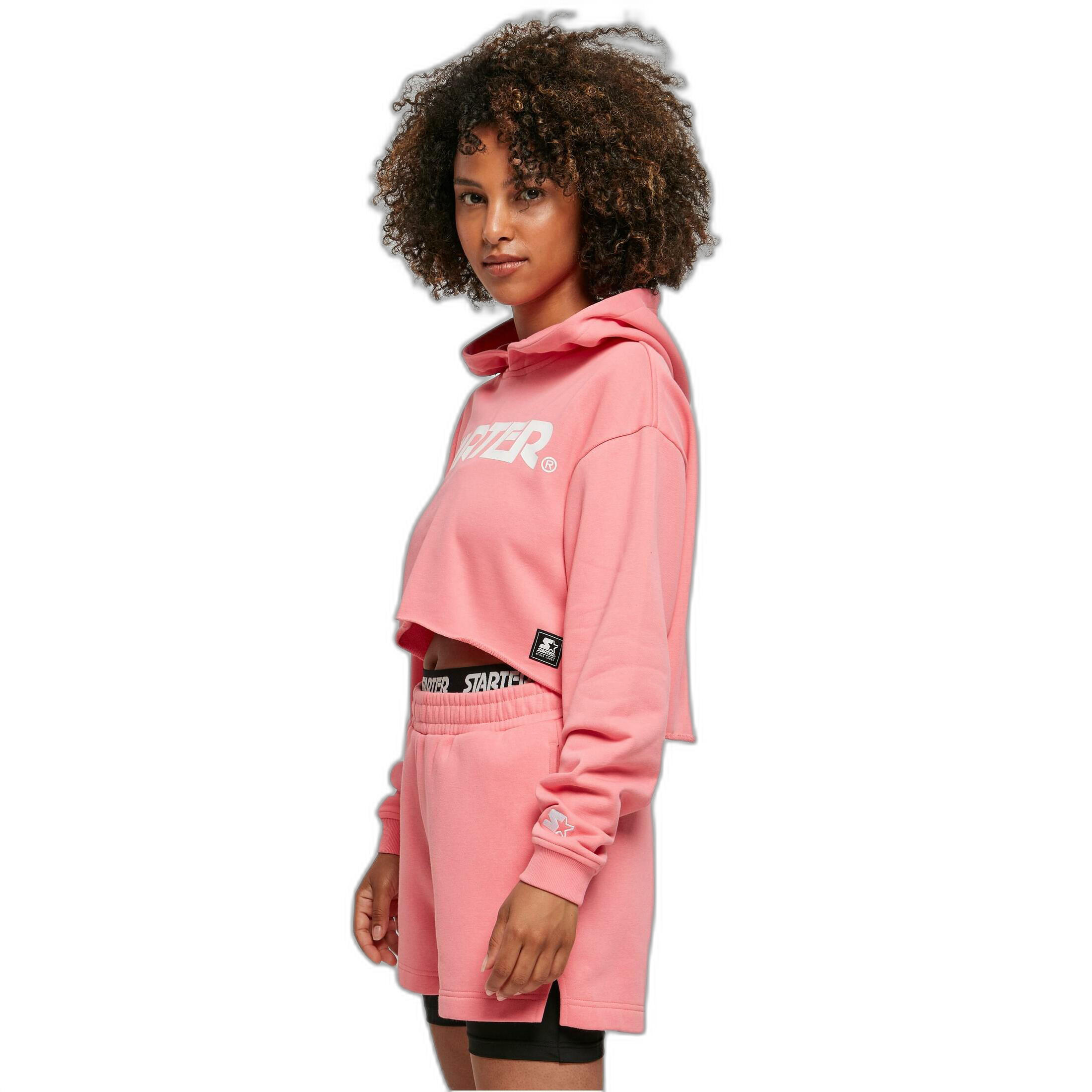 Damska krótka bluza z kapturem Urban Classics Starter 7/7