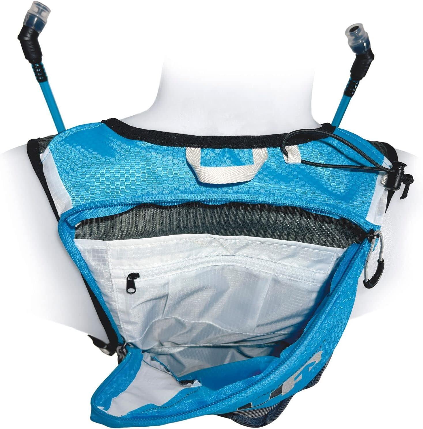 Elan Race Vest with 2x 500ml Flasks 4/4