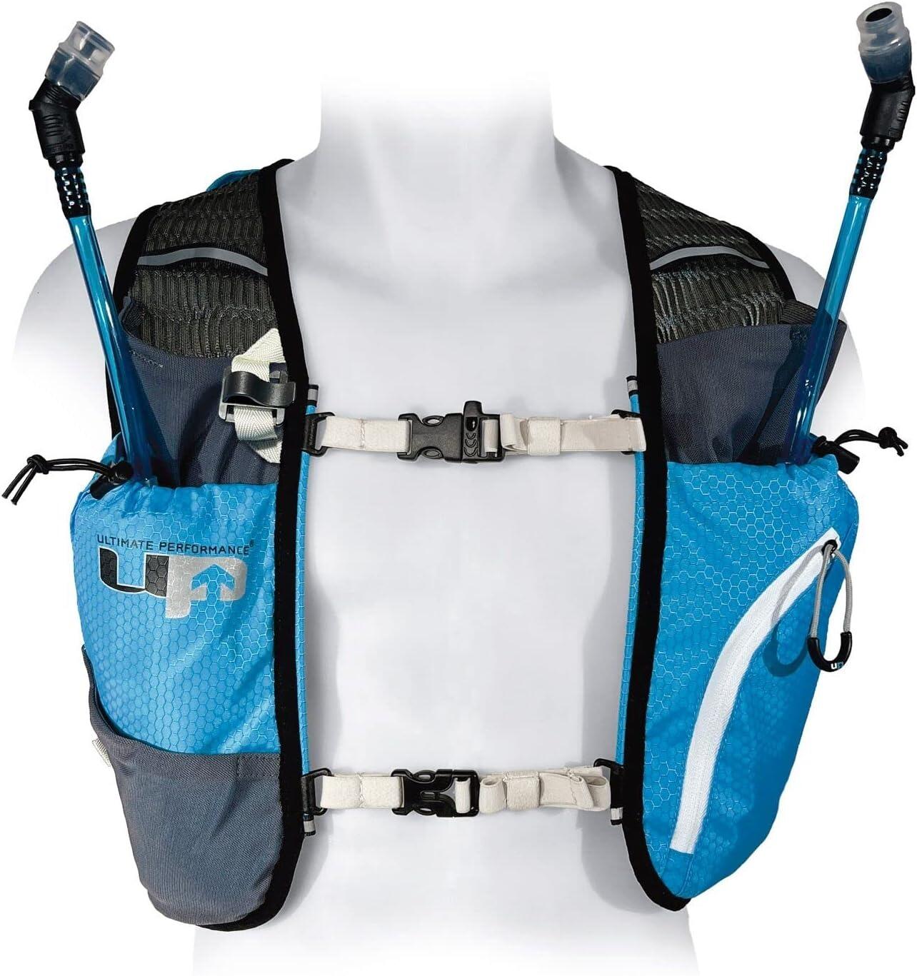 Elan Race Vest with 2x 500ml Flasks 3/4