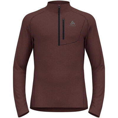 Odlo Tencia 1/2 Zip Fleecejacke Langarm Blau