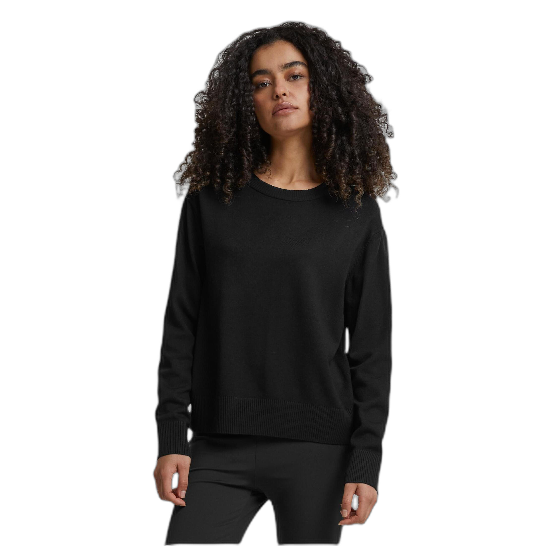 Urban Classics Donna Maglione dolcevita lavorato a maglia navy - M