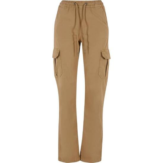 Pantalon cargo taille haute femme Urban Classics Twill