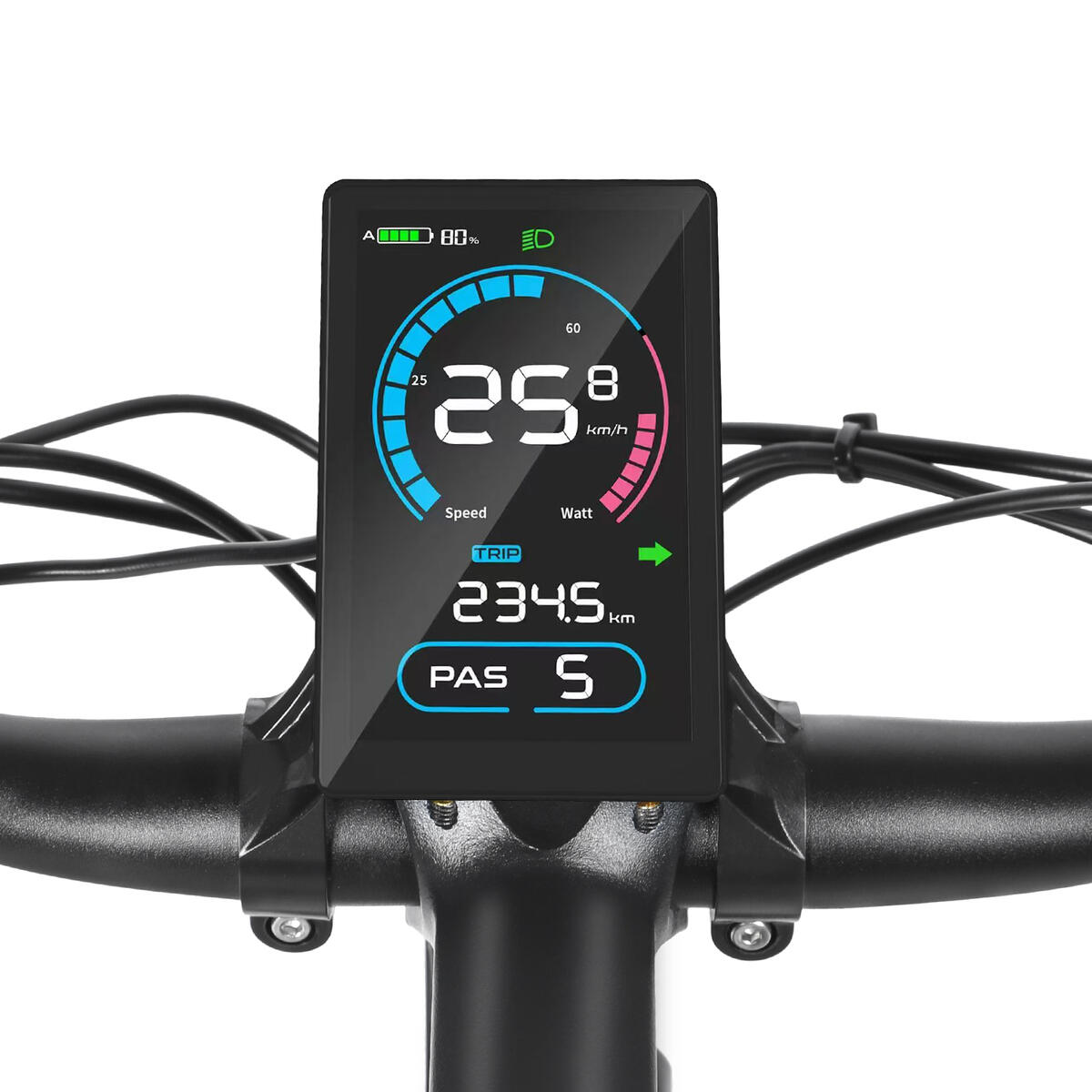 MTB elettrica SY26II II FT 36V-13Ah (480Wh) - 26"x1.95" 4/7