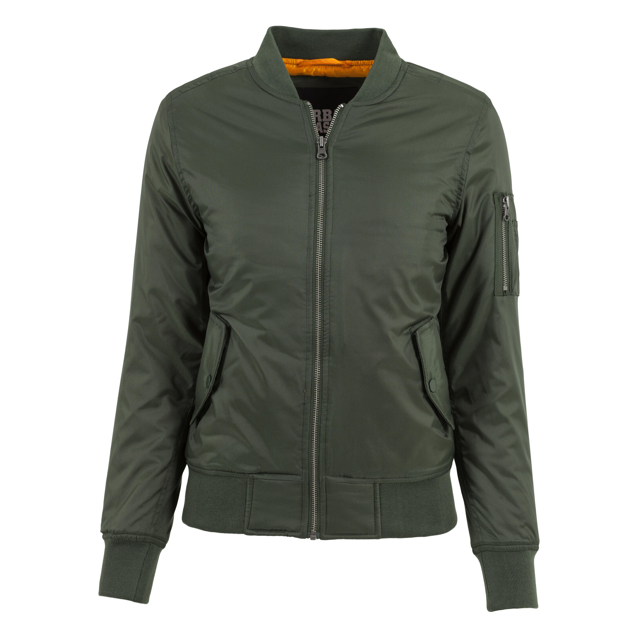 Urban Classics - Bomber Femme Urban Classic Basic - Blouson - Vert - 36 Xs - Decathlon