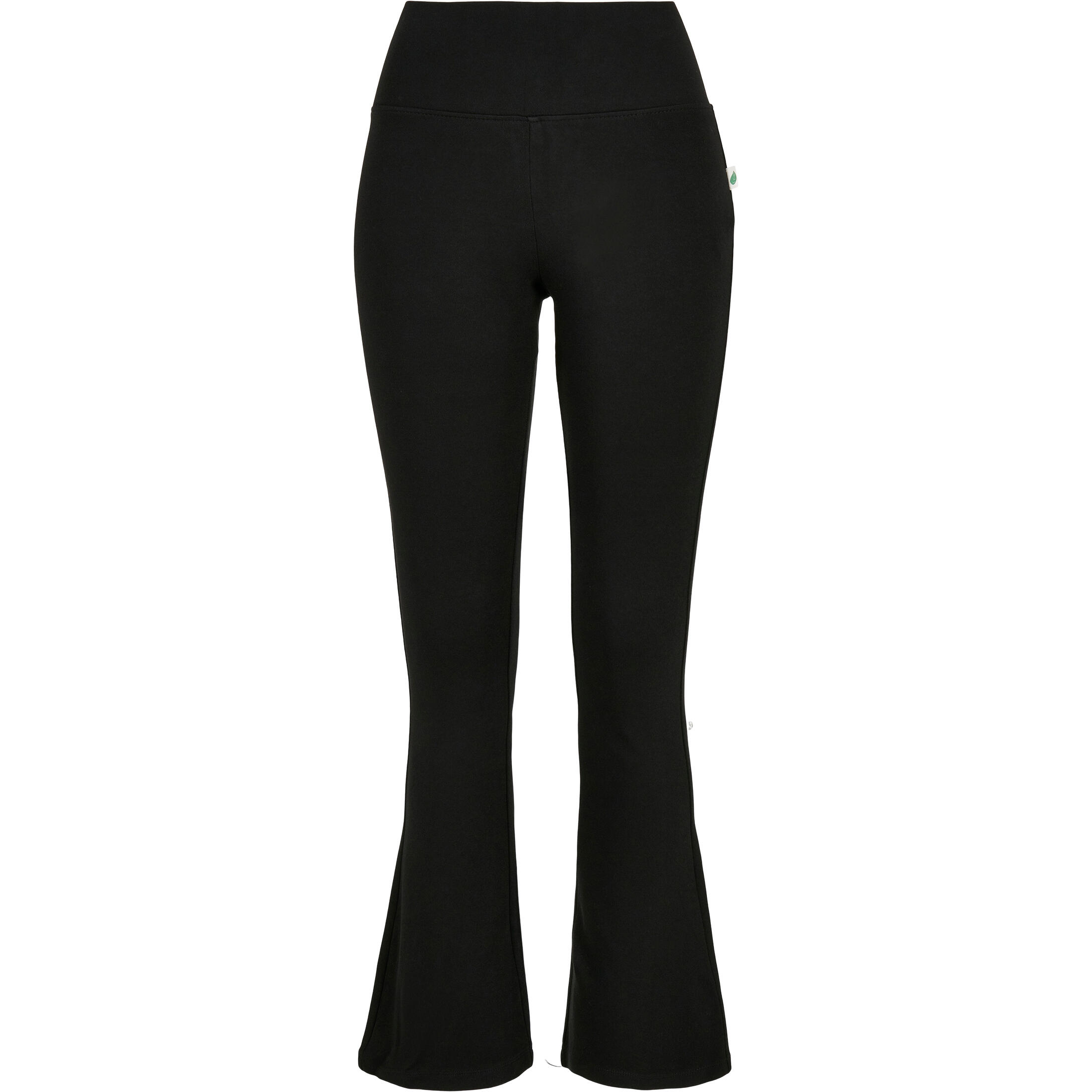 Urban Classics - Legging Femme Urban Classics Organic Interlock Bootcut (grandes Tailles) - Legging - Noir - Decathlon