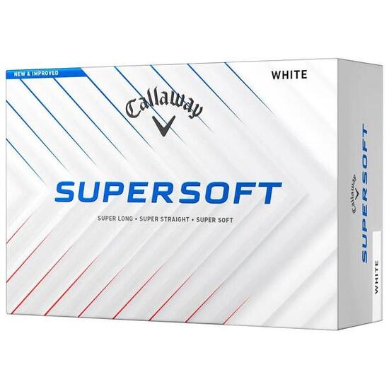 Callaway Supersoft Golfballen 12 Pack Wit Nieuw