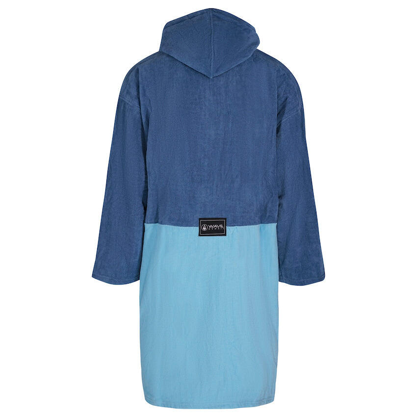 Poncho Wave Hawaii Zip Poncho Longsleeve Bleys, Cotton Velours L WH4054 110 x 75 3/3