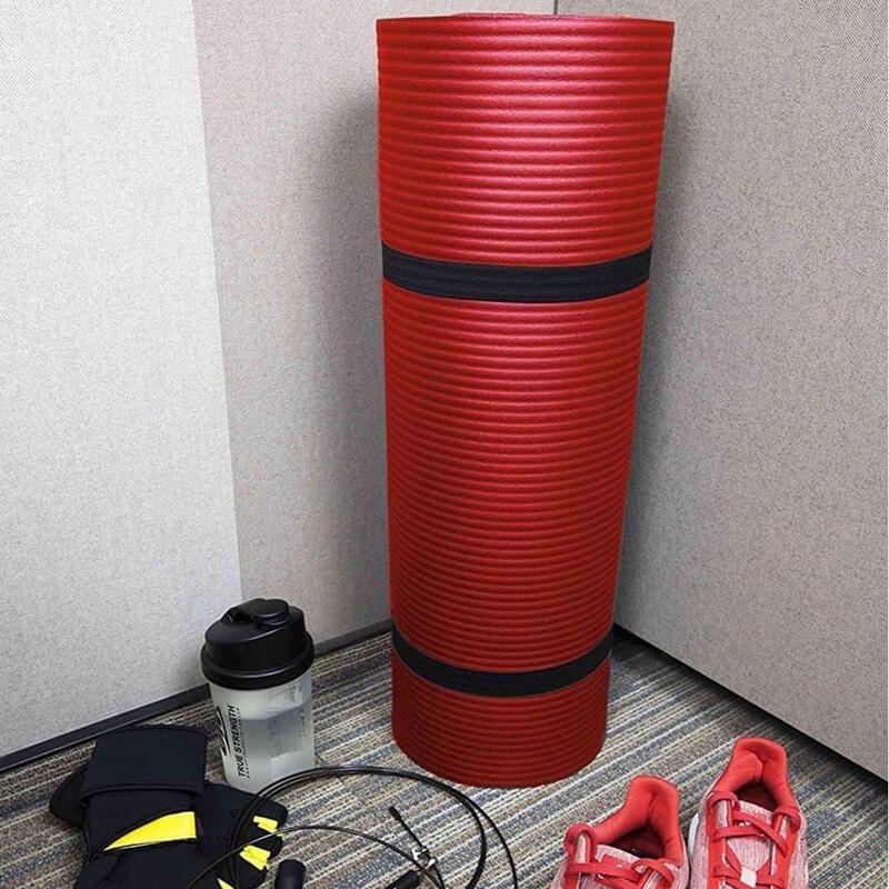 Saltea Fitness/Yoga/Pilates TECHFIT NBR 10 mm, Rosie, 183x61 cm