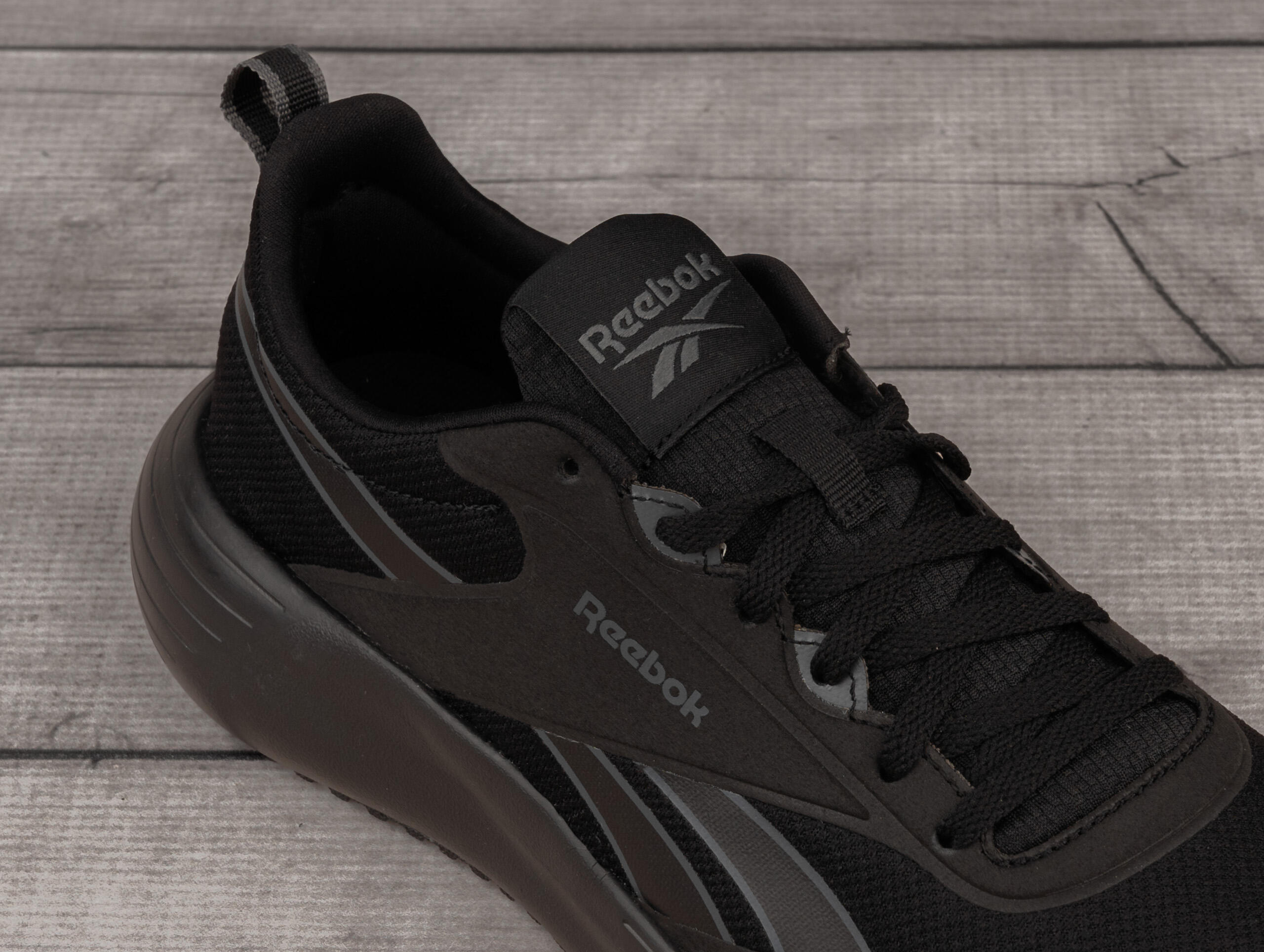 BUTY męskie REEBOK LITE PLUS 4 do biegania 100074882 czarne 40,5 6/7