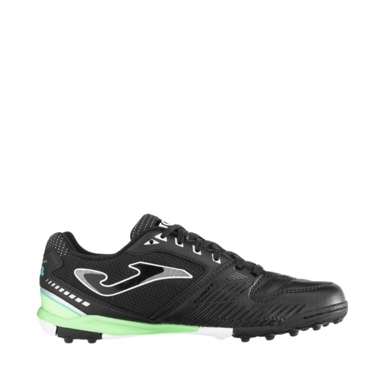 Scarpe da calcio uomo tf - erba sintetica joma nero 5/6