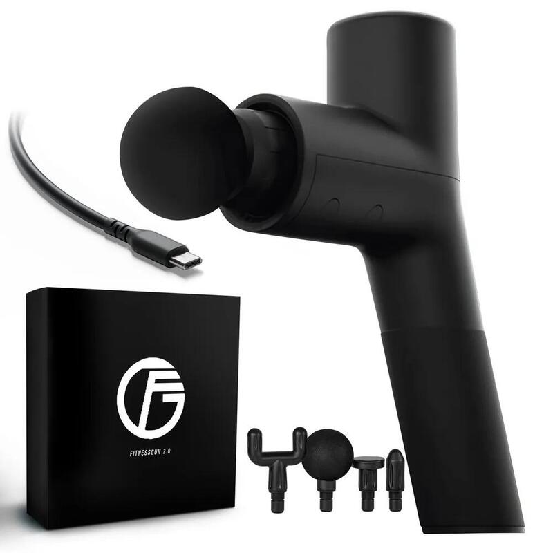 Extralink Massage Gymgun Fit 2.0 Lite Masażer 4 głowice, 6 trybów