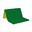 Unisex saltea gimnastica fitness pliabila 3 sectiuni 150x100x5cm Verde-Galben
