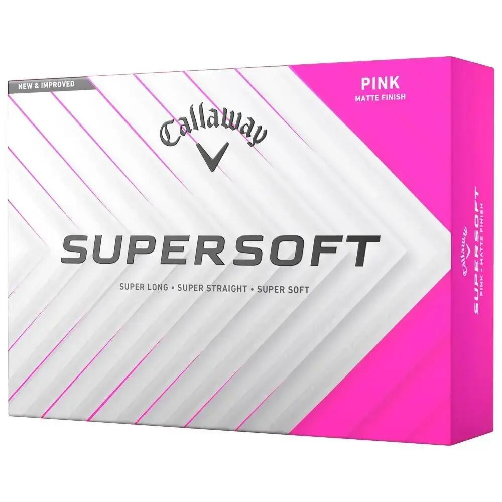 Soft Golf Balls (Pack of 25) (Pink) One Size