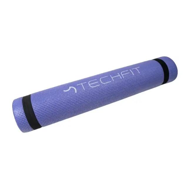 Saltea Yoga TECHFIT Purple Print, 173 x 61 cm, Amortizare optima pentru articula 3/3