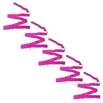 Bänder rhythmische gymnastik blau 5 stück 6 m