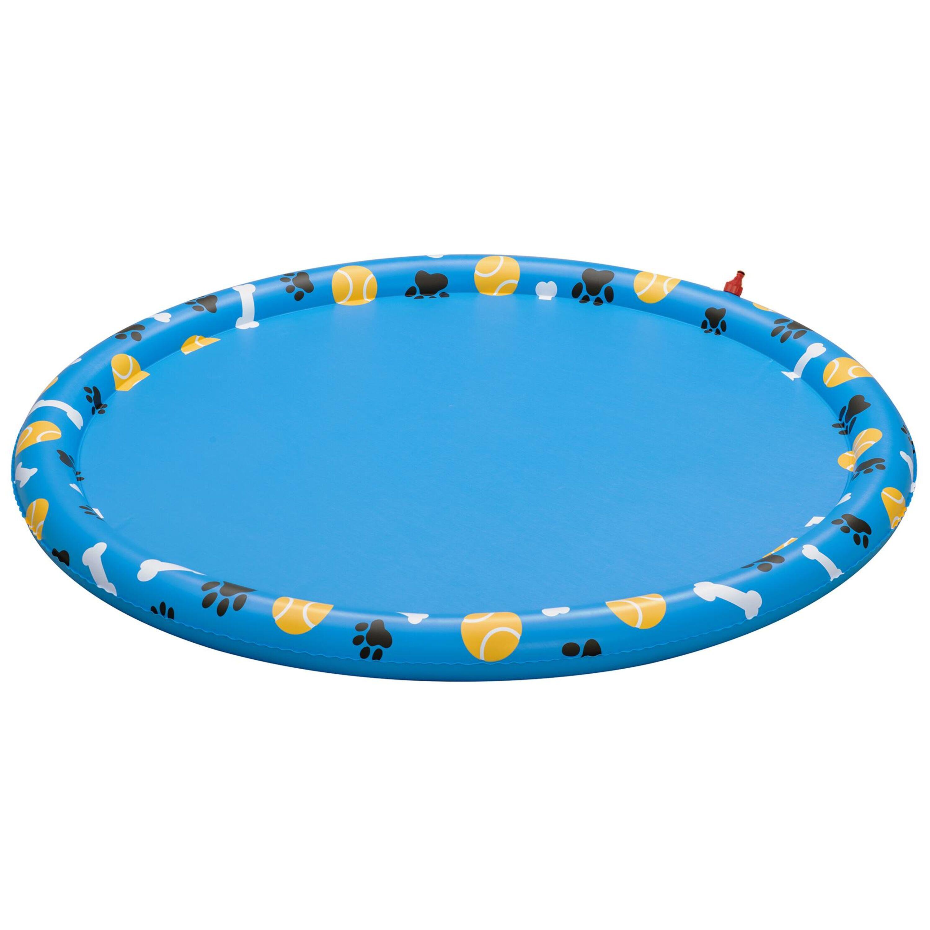 Bestway Dog Splash Pad, Non-Slip Sprinkler Mat for Dog Pool & Water Play 2/2