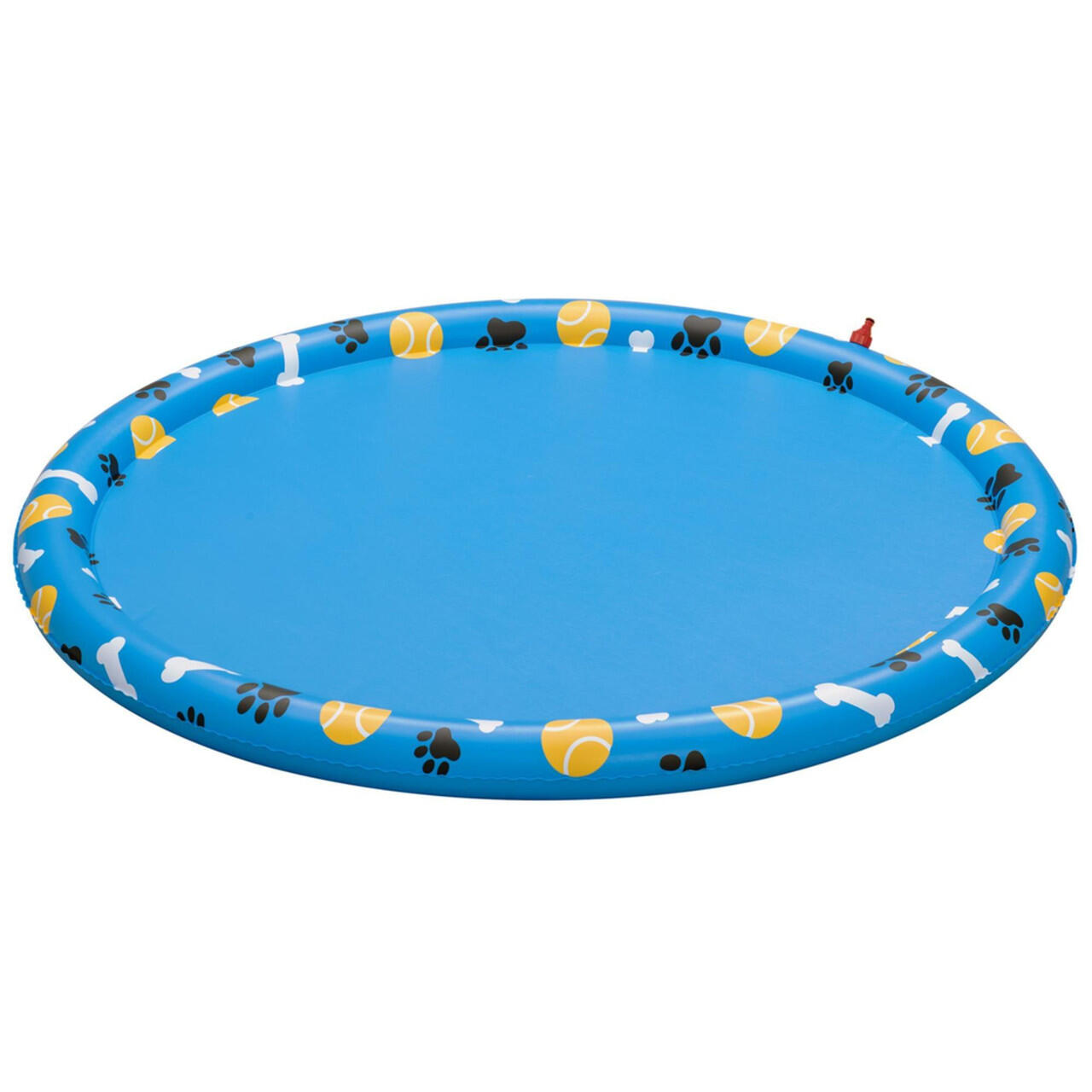 Bestway Dog Splash Pad, Non-Slip Sprinkler Mat for Dog Pool & Water Play 1/2