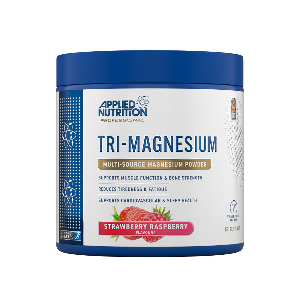 APPLIED NUTRITION Complesso di magnesio - Tri-Magnesium - Fragola e Lampone 200g