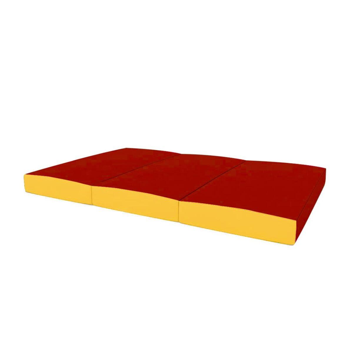 materac gimnastyczny 150х100х5 cm trzyczęściowy 2/5