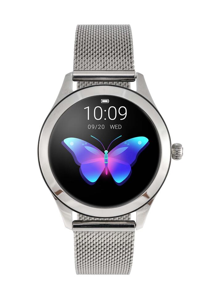 Smartwatch sportowy damski Watchmark WKW10 srebrny thumbnail