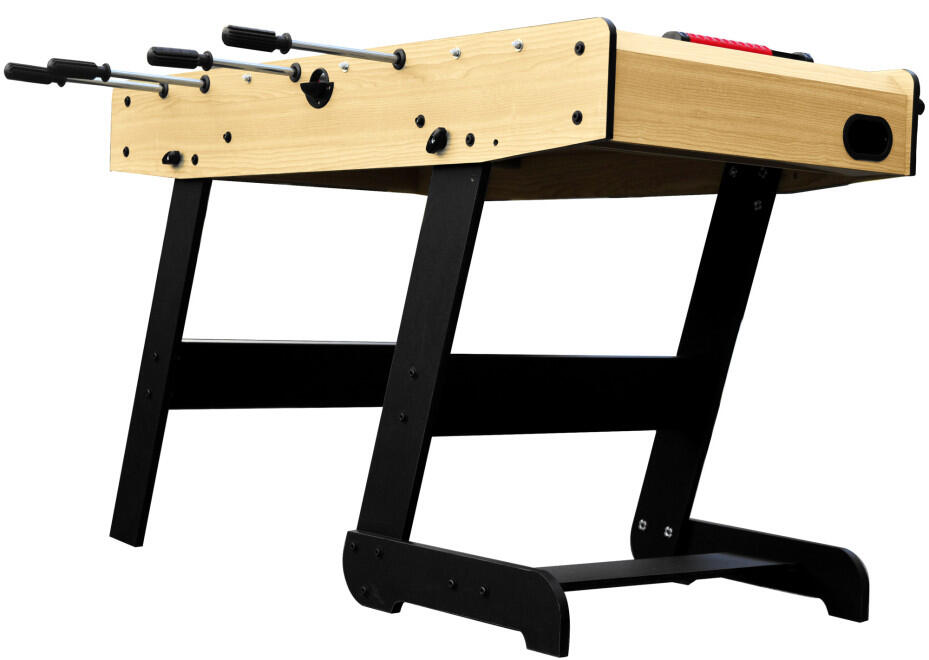 Baby foot pliable en bois clair 4/7