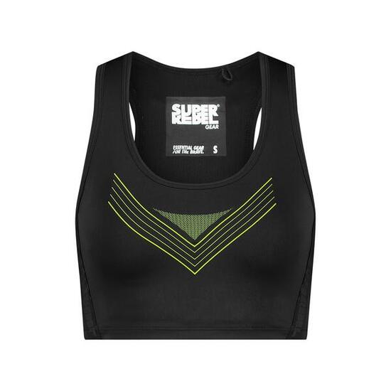 Reggiseno Sportivo Donna – Asciugatura Rapida e Elasticizzato – Nero – BETTE_