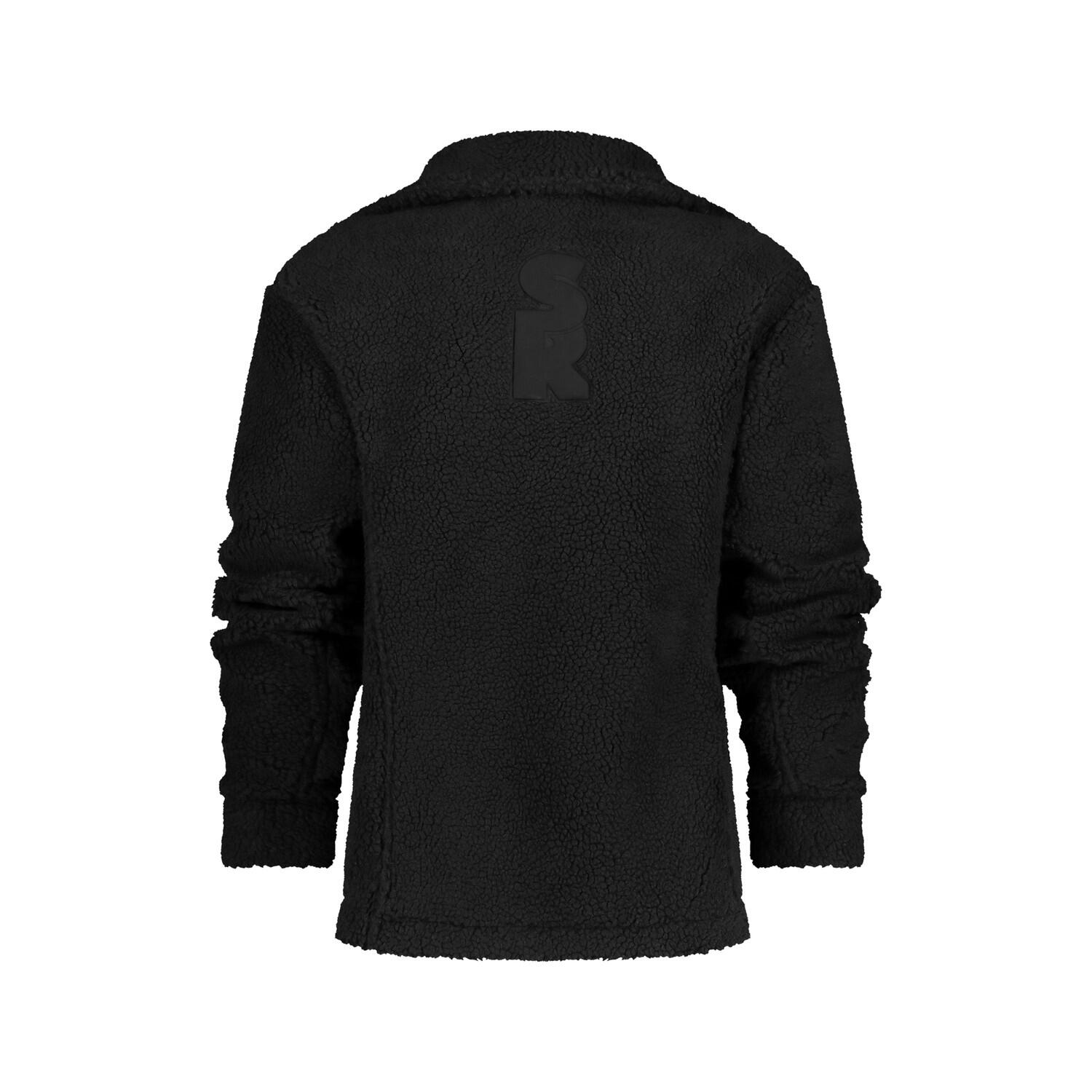 JOE_ – Cappotto teddy uomo – Nero – Lungo – Caldo – Antivento – Stile urbano 2/4