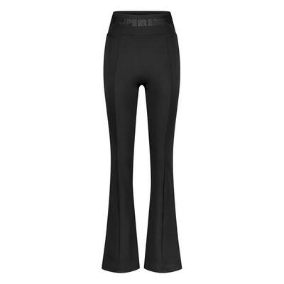 CATE_ – Leggings sportivi donna – Neri – Flared – Elasticizzati – Traspiranti