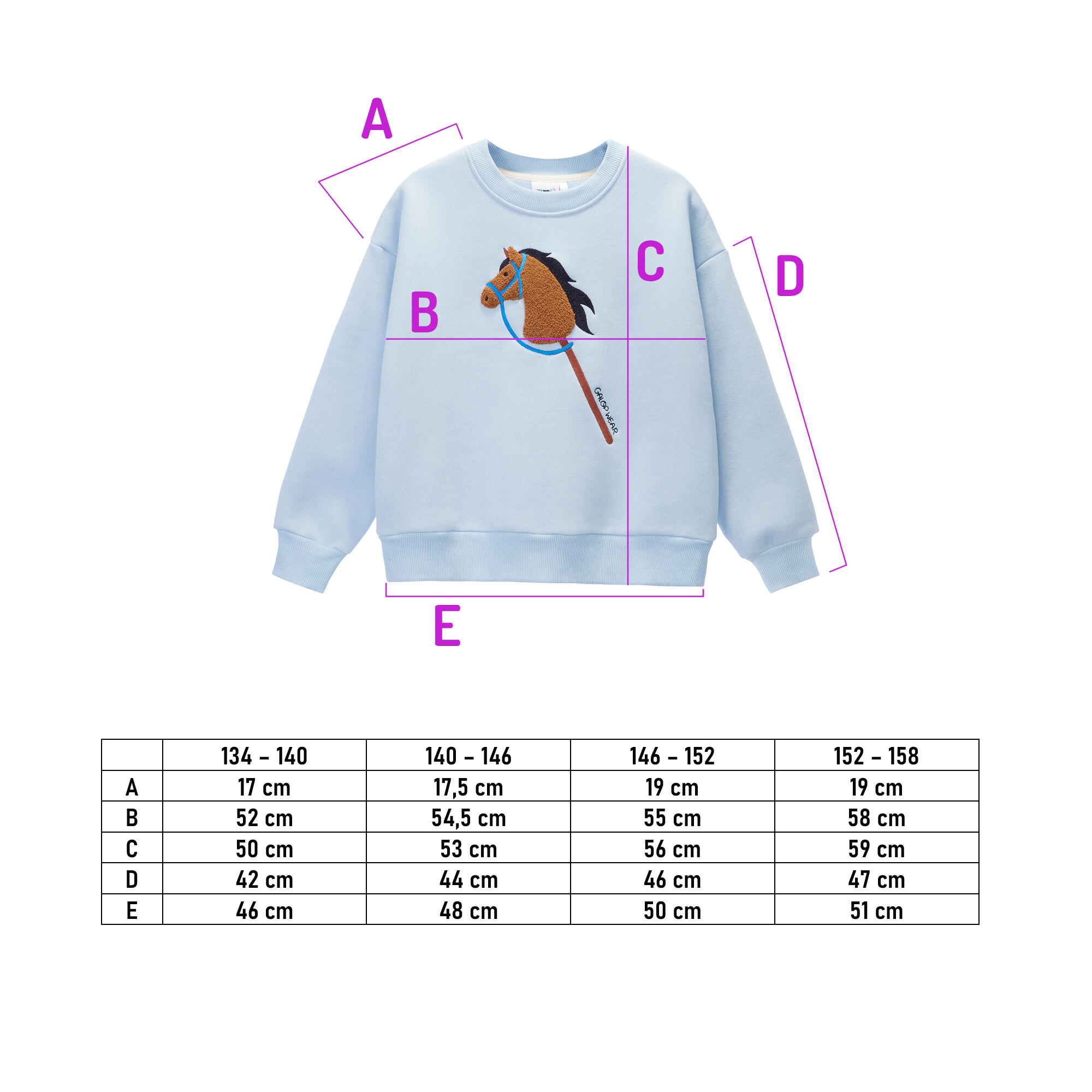 Sweat d'équitation GALOP WEAR Hobby Horse 4/4