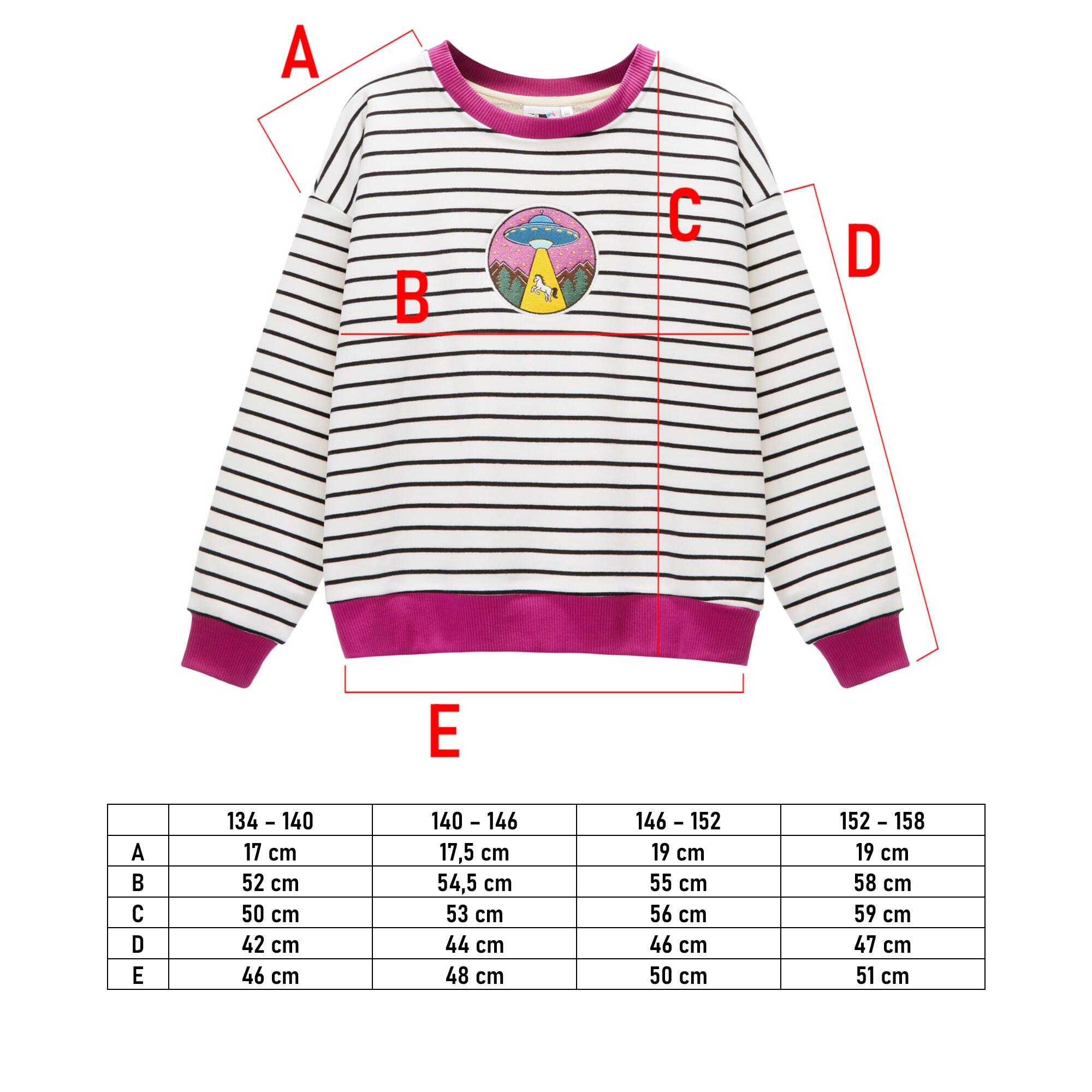 Felpa per bambini Galop Wear Cosmic 4/4