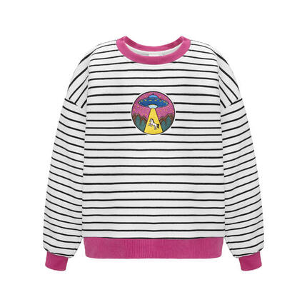 Sweat d'équitation junior GALOP WEAR Enlèvement Cosmique