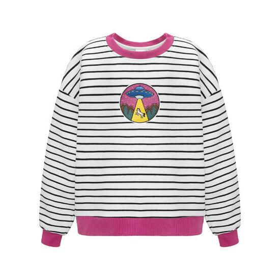 Sweat d'équitation junior GALOP WEAR Enlèvement Cosmique