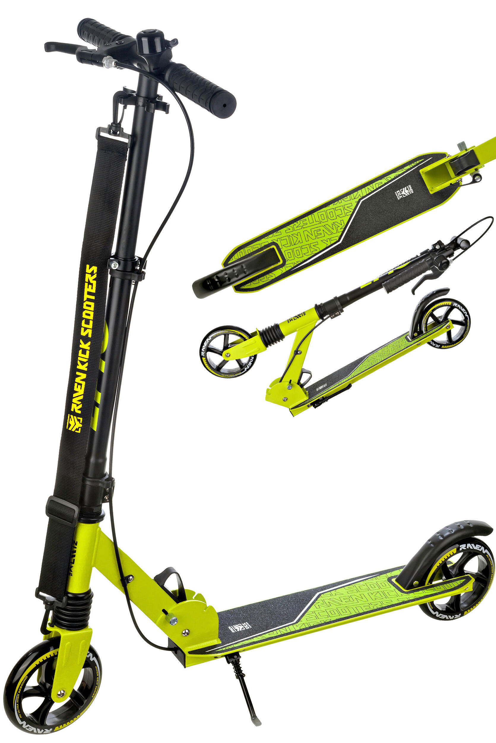 RAVEN Trotinete Raven Epic Lime 145mm com travão