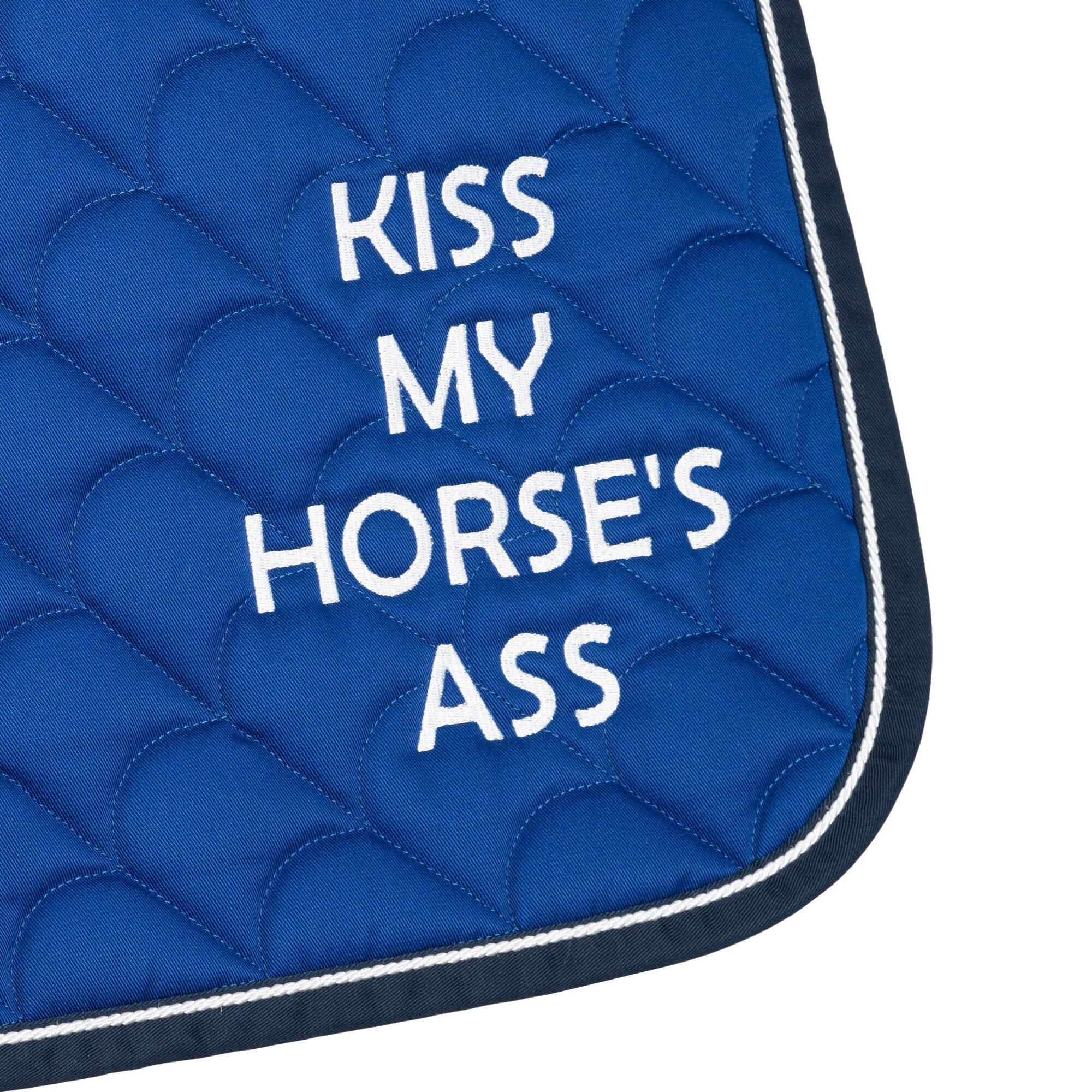 Tapis de selle GALOP WEAR Kiss my horse's ass 2/2