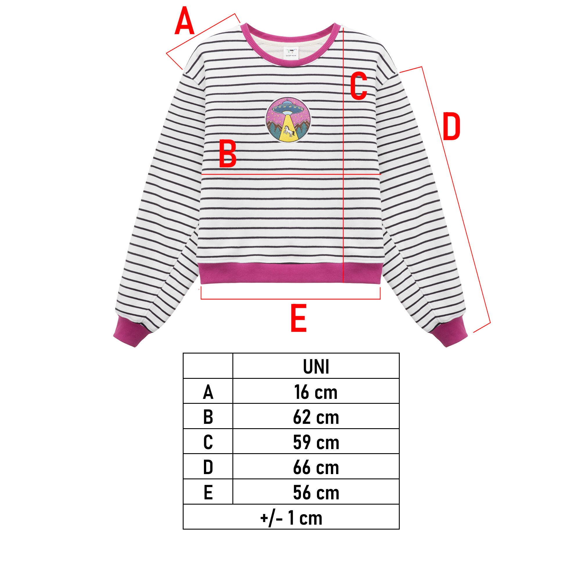 Sweat d'équitation femme GALOP WEAR Enlèvement Cosmique 4/4