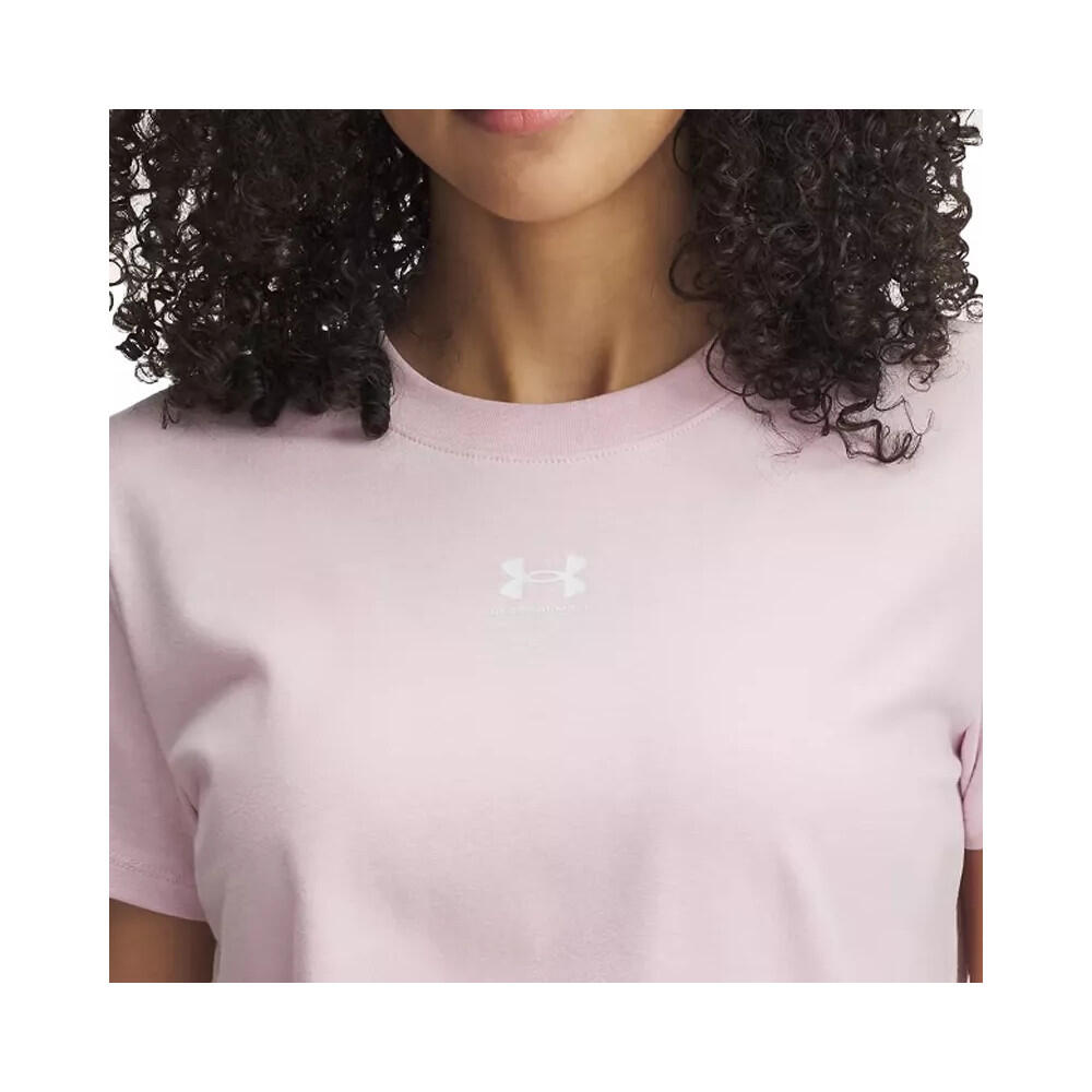 Tee-shirt Under Armour Rival Core SS Femme 3/3