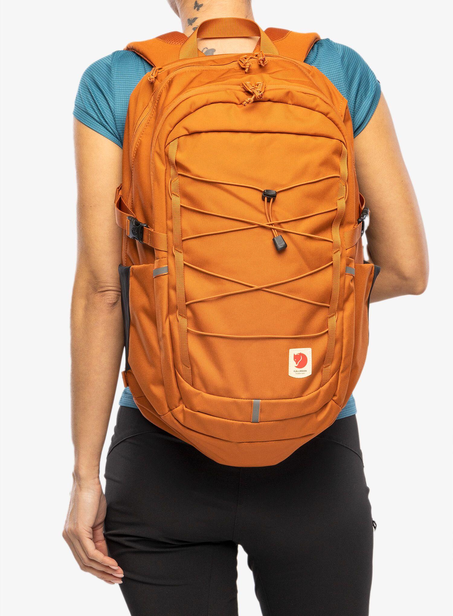 Mochila Naranja Fjallraven Skule 28L Terracotta Brown Resistente e Impermeable 6/7