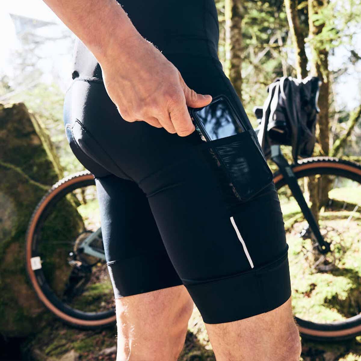 Pantaloncini da ciclismo BIB - uomo - P-High Raiders - nero 3/6